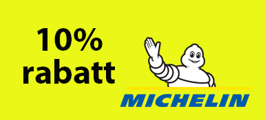 10% rabatt på michelin vinterdäck