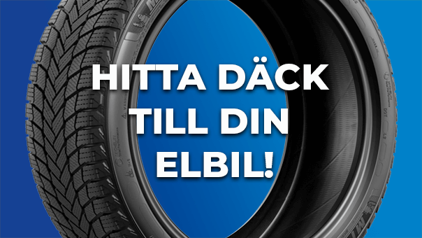 Hitta däck till elbil